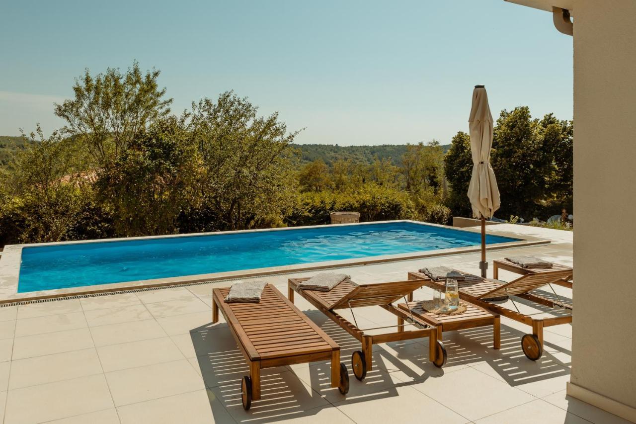 Casa Cavi Istria Villa Oprtalj Luaran gambar